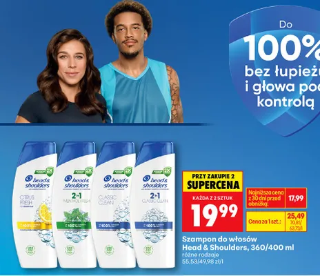 Szampon do włosów Citrus Fresh promocja w Biedronka