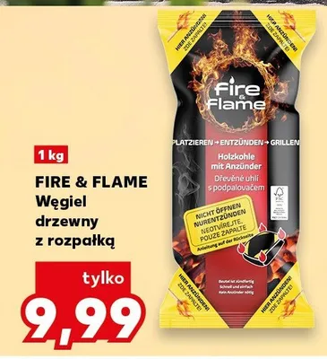 Węgiel drzewny z rozpałką promocja w Kaufland