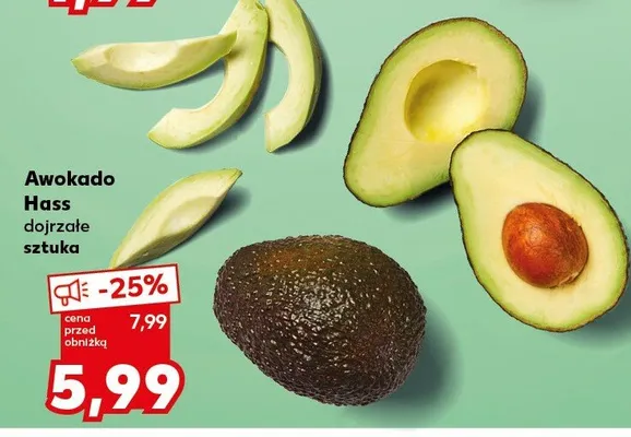 Awokado Hass dojrzałe sztuka promocja w Kaufland