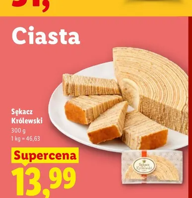Sękacz Królewski promocja w Lidl