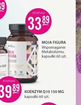 Moja Figura wspomaganie metabolizmu kapsułki Aura Herbals promocja w Drogerie Jasmin
