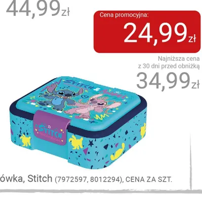 Śniadaniówka Stitch promocja w Smyk