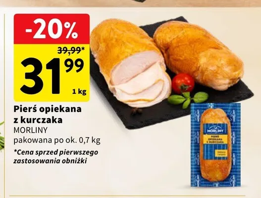 Pierś opiekana z kurczaka Morliny promocja w Intermarche