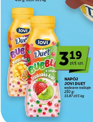 Napój jogurtowy Jovi Duet promocja w Euro Sklep