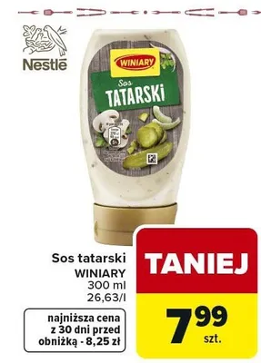Sos tatarski promocja w Carrefour