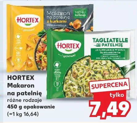Makaron na patelnię różne rodzaje promocja w Kaufland