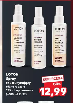 Spray teksturyzujący Loton promocja w Kaufland