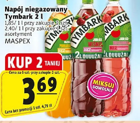 Napój niegazowany 2l promocja w Prim Market