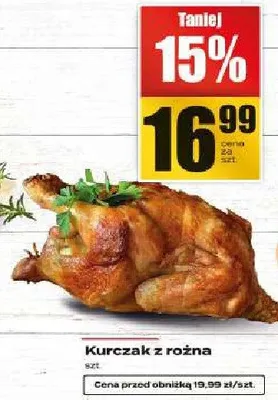 Kurczak z rożna promocja w Supeco