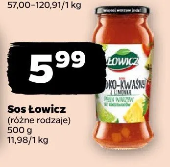 Sos różne rodzaje promocja w Netto