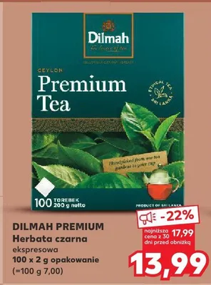 Herbata czarna ekspresowa promocja w Kaufland