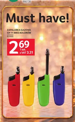 Zapalarka gazowa promocja w Selgros