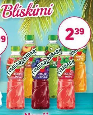 Napój Malina Mięta Tymbark promocja w Bliski