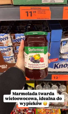 Marmolada twarda wieloowocowa  promocja w Biedronka