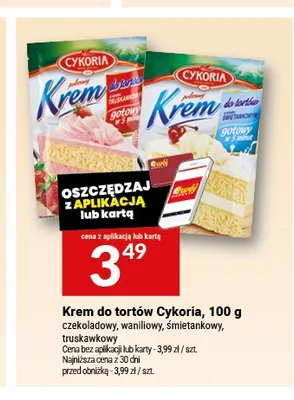 Krem do tortów czekoladowy Cykoria promocja w Twój Market