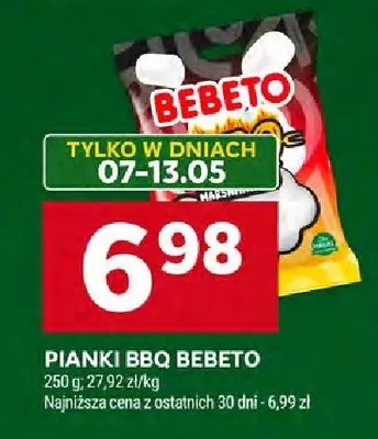 Pianki BBQ Bebeto promocja w Stokrotka