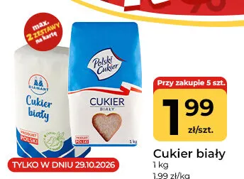 Cukier biały Polski promocja w Społem Częstochowa