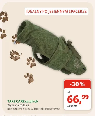 Szlafrok Take Care promocja w MAXI ZOO