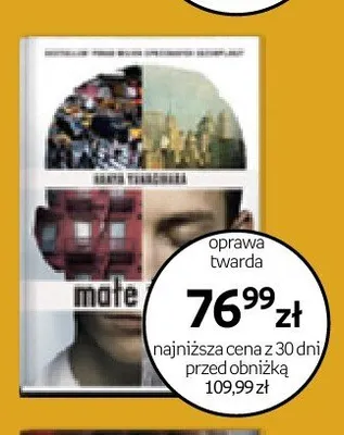 Książka Małe życie Hanya Yanagihara oprawa twarda promocja w Empik