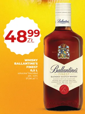 Whisky Ballantine's Finest promocja w Duży Ben