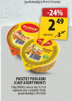 Pasztet Podlaski z drobiem Drosed promocja w Arhelan