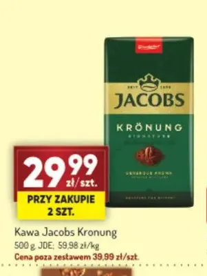 Kawa mielona Jacobs Krönung promocja w Avita