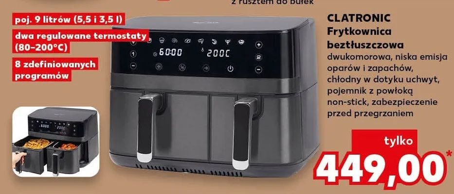 Frytkownica promocja w Kaufland