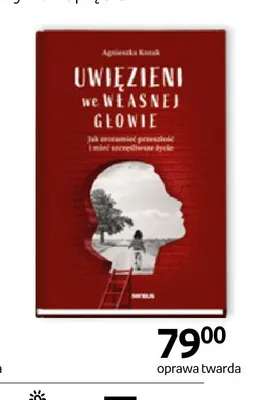 Książka Uwięzieni we własnej głowie Agnieszka Kozak oprawa twarda promocja w Empik