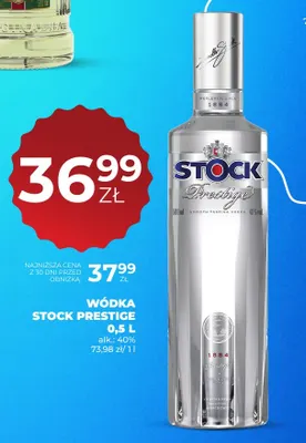 Wódka Stock Prestige promocja w Duży Ben