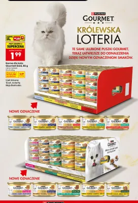 Karma dla kota Gourmet Gold promocja w Biedronka