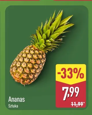 Ananas promocja w Aldi