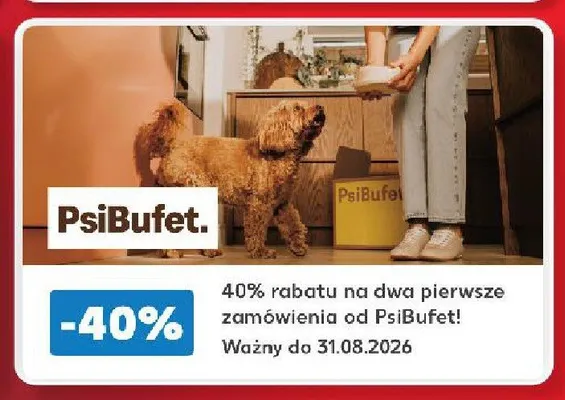 Karma dla psów PsiBufet promocja w Kaufland
