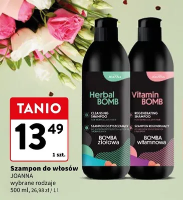 Szampon do włosów JOANNA promocja w Intermarche