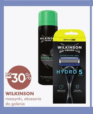 Maszynki i akcesoria do golenia Wilkinson promocja w Super-Pharm