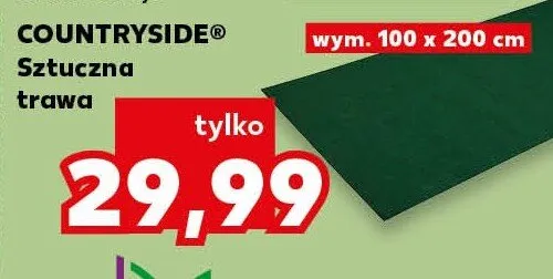 Sztuczna trawa promocja w Kaufland