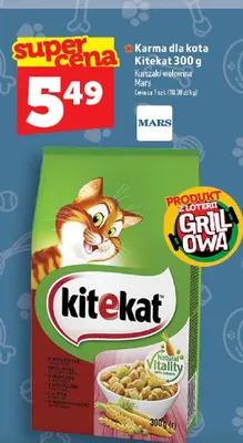 Karma dla kota Kitekat wołowina 300g promocja w TOPAZ