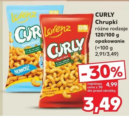 Chrupki różne rodzaje promocja w Kaufland