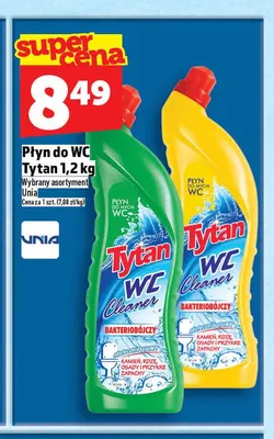 Płyn do WC Tytan niebieski 1,2kg promocja w TOPAZ