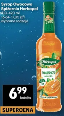 Syrop Owocowa Spiżarnia Herbapol wybrane rodzaje promocja w Delikatesy Centrum
