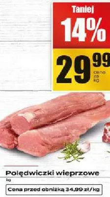 Polędwiczki wieprzowe promocja w Supeco