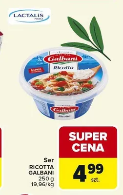 Ser Ricotta Galbani promocja w Carrefour Market