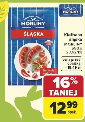 Kiełbasa śląska promocja w Carrefour Market