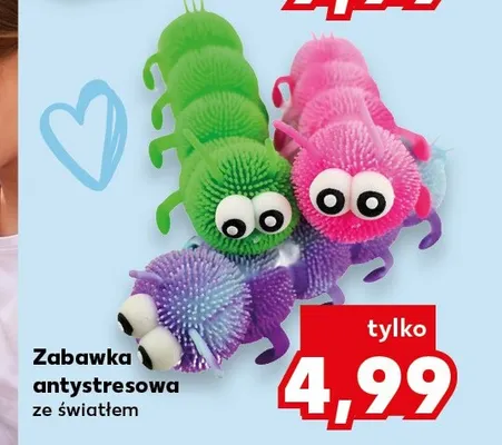 Zabawka antystresowa ze światłem promocja w Kaufland