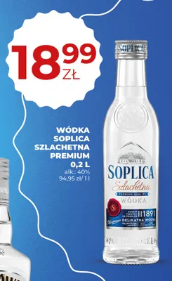 Wódka Soplica Szlachetna Premium promocja w Duży Ben