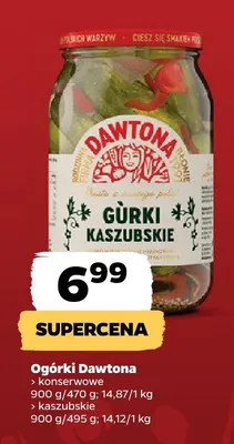 Ogórki kaszubskie promocja w Netto