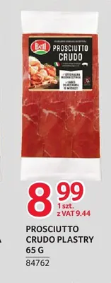 Prosciutto crudo plastry Bell promocja w Selgros