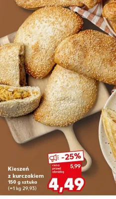 Kieszeń z kurczakiem promocja w Kaufland
