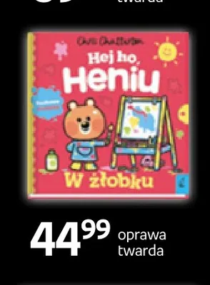Książka Hej ho, Heniu W żłobku Wilga promocja w Empik