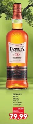 Whisky Dewar's 12 YO promocja w Kaufland