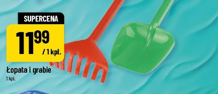 Łopata i grabie promocja w POLOmarket